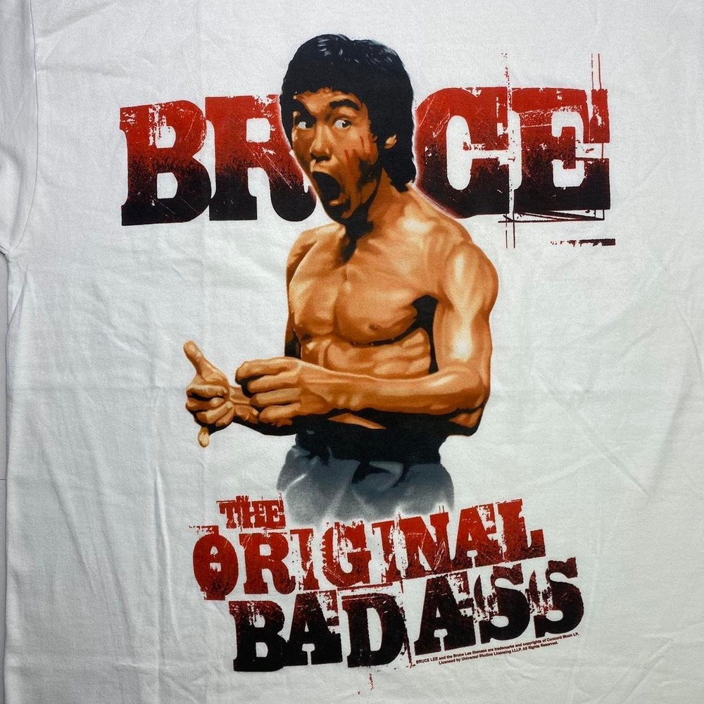 Vintage Bruce Lee x Zion martial arts karate shirt